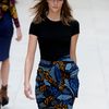 Burberry Prorsum Spring 2012 Raffia PomPom Hat in Beige - Lyst