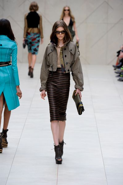 Burberry Prorsum Spring 2012 Black Ankle Boots in Black - Lyst