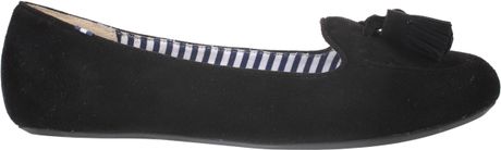 Charles Philip Shanghai Black Suede Tassels Moccasins in Black - Lyst