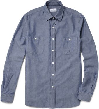 Hentsch Man Classic Chambray Shirt - Lyst