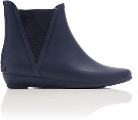 Loeffler Randall Lr Rain Slipon in Blue (navy) - Lyst