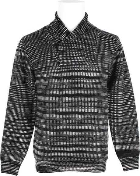 Missoni Cashmere Knitted Stripes Pattern Long Sleeves Sweater in Beige for Me...