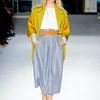 Roksanda Ilincic Spring 2012 Mustard Coat in Yellow - Lyst