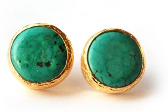 Toosis Turquoise Stud Earrings - Lyst