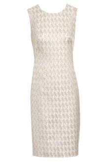 Alexander McQueen Silk-wool Jacquard Dress - Lyst