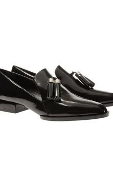 Alexander Wang Georgie Leather Loafers with Tassels - Lyst
