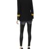 Balmain Woolblend Military Jacket with Piping in Black (black gold) - Lyst