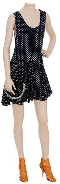 Chloë Sevigny For Opening Ceremony Polka Dot-print Swing Dress - Lyst
