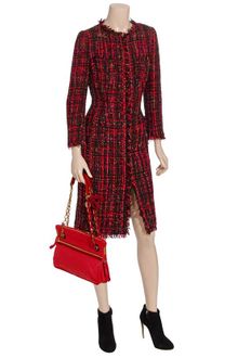 Giambattista Valli Tweed Fringe Coat - Lyst