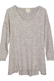 Girl. By Band Of Outsiders Oversized U-neck Sweater - Lyst