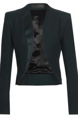 Haider Ackermann Wool Jacket with Silk Details
