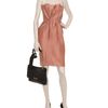 Lanvin Gathered Silk Gazar Bustier Dress in Pink (blush) - Lyst