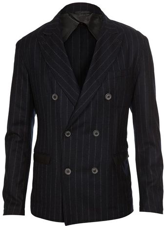  Double-breasted Virgin Wool Jacket 