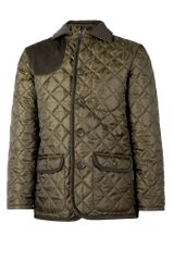 Lavenham Olive Hunt Patch Halesworth Quilt Jacket
