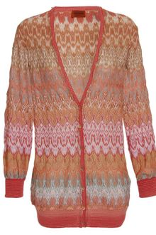 Missoni Nada Wool-blend Crochet Knit Cardigan - Lyst