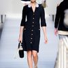 Fendi Spring 2012 Button Down Dress in Black - Lyst