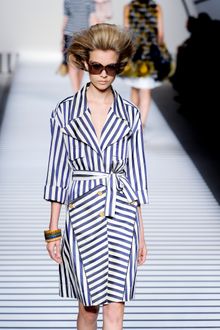 Fendi Spring 2012 Brown Oversized Sunglasses - Lyst