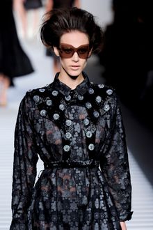 Fendi Spring 2012 Frameless Sunglasses - Lyst