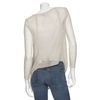 Helmut Lang Diagonal Knit Sweater in Gray (grey) - Lyst