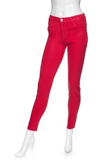 J Brand Coated Skinny Jeans: Hot Pink - Lyst