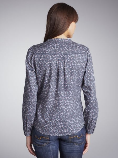 ditsy print blouse uk