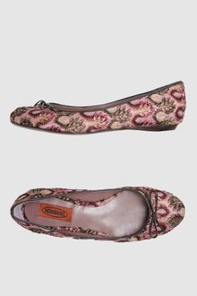 Missoni Ballet Flats - Lyst