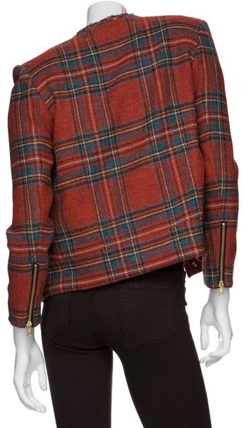 rag and bone plaid jacket