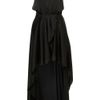 Topshop Highlow Maxi By Love** in Black - Lyst