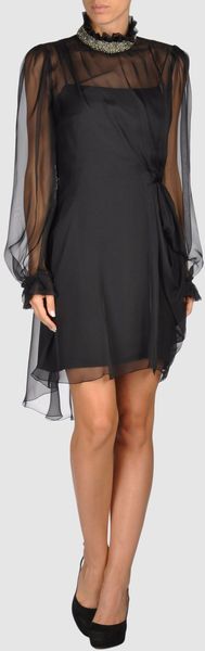Alberta Ferretti Short Dresses - Lyst