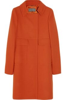 Alberta Ferretti Double-breasted Wool Coat - Lyst
