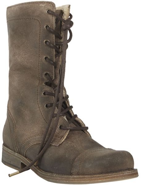 all saints shearling boots