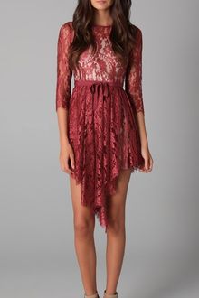 Lover Serpent Lace Dress - Lyst