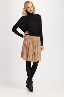 Marc By Marc Jacobs Cable Sweater Skirt - Lyst