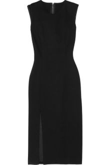 Mason by Michelle Mason Cutout Cotton-blend Twill Dress - Lyst