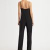 T By Alexander Wang Silk Romper in Black - Lyst