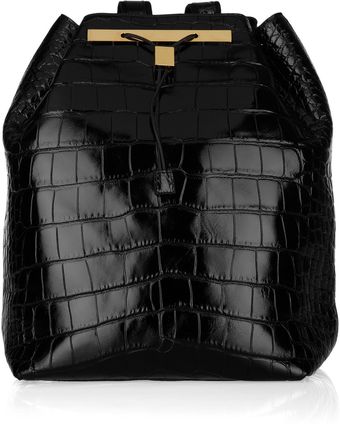 The Row Alligator Backpack - Lyst