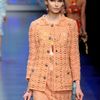 Dolce & Gabbana Spring 2012 Fur Handbag in Orange - Lyst