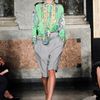 Emilio Pucci Spring 2012 Green Pucci Print Long Sleeve Blouse in Green (grey) - Lyst