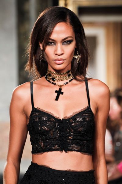Emilio Pucci Spring 2012 Black Cropped Sheer Lace Tank Top in Black - Lyst