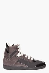 Maison Martin Margiela Black High Top Sneakers