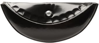  Folded Leather Bottle Cap Clutch 
