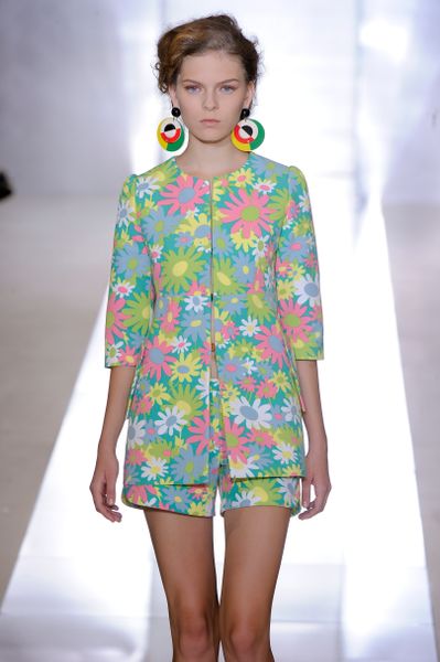 Marni Spring 2012 60's Floral Print Jacket in Multicolor - Lyst