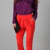 Equipment Signature Sand Washed Satin Blouse in Purple - Lyst