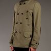 Junya Watanabe Double Breasted Coat in Green for Men - Lyst
