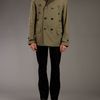 Junya Watanabe Double Breasted Coat in Green for Men - Lyst