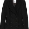 Moschino Woolblend Bouclé Jacket in Black - Lyst