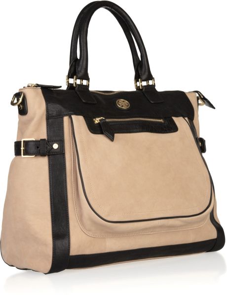 tory burch two tone tote