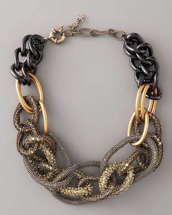 Yves Saint Laurent Multimedia Necklace - Lyst