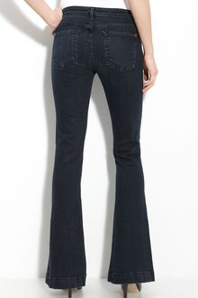 7 For All Mankind Jiselle Flare Leg Stretch Denim Jeans (mon Tete Rouge Wash) - Lyst
