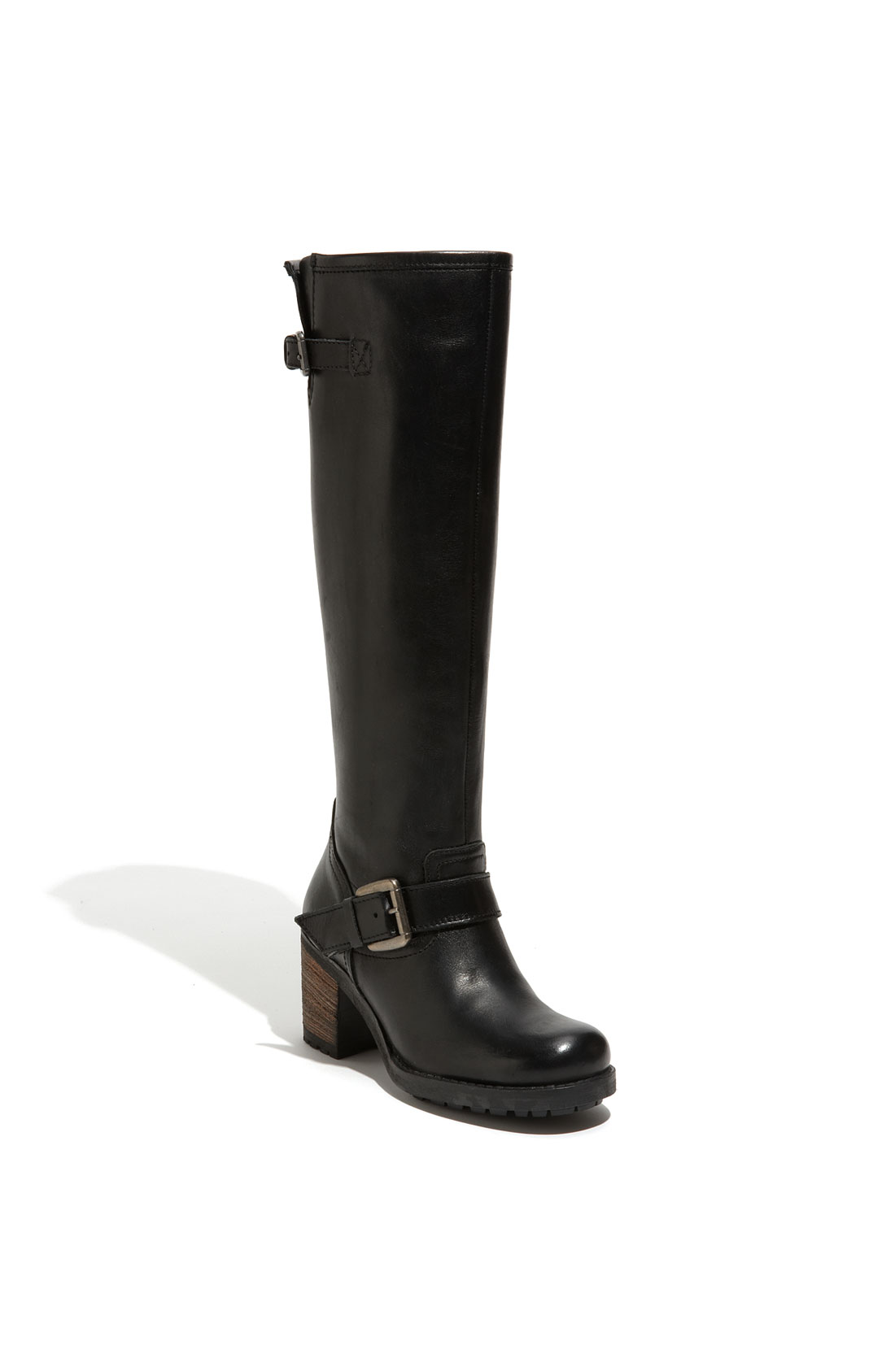 Aldo Aldo Monforte Buckle Boot in Black (black snow leather) | Lyst